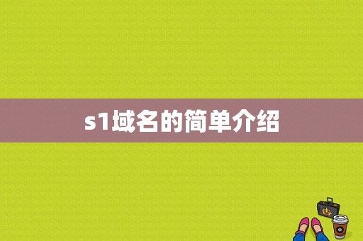 s1域名的简单介绍