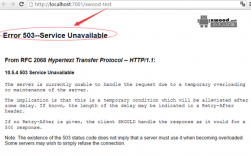 .net Server Application Unavailable问题解决（net:service unavailable）