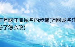 中国网络域名怎么注册（中国万网域名注册）