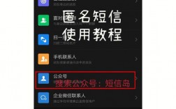 手机匿名短信怎么发（手机匿名短信怎么发送）