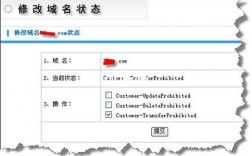 域名资料状态（域名常见问题）