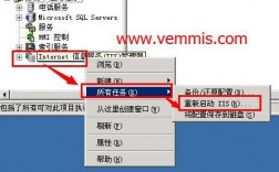 怎么重启iis服务器（iis如何重新配置）