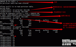 linux交换分区的挂载点是什么，linux中扩展分区