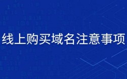 购买域名注意事项（购买域名流程）