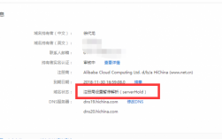 域名serverhold转出（serverhold状态什么意思）