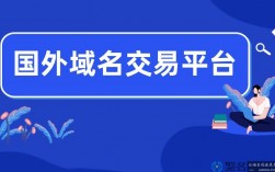 国外域名交易攻略：如何高效快速地进行交易？（国外域名交易平台）