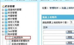帝国cms上传附件在哪里的简单介绍