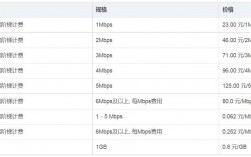 普通服务器带宽（普通服务器带宽多少）