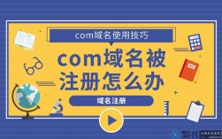 ·com是什么意思，为什么.com 后缀的域名都被人注册了呢怎么办