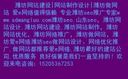 潍坊哪里可以做网站（潍坊专门做网站）