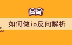 怎么给ip做反向解析（怎么给ip做反向解析）