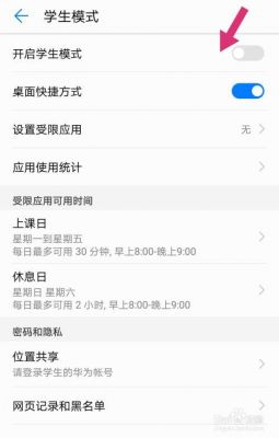 华为手机学生模式（华为手机学生模式怎么设置）-图1