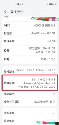 华为内核（华为内核版本是什么意思）-图1