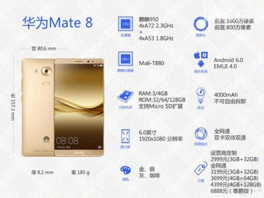 华为mate8是大卡还是小卡（华为mate8卡2支持4g吗）-图1