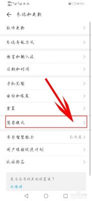 华为手机简易模式（华为手机简易模式怎么设置）-图1