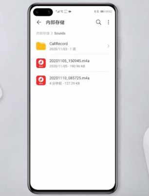 华为录音文件在哪个文件夹（下一页p20）-图3