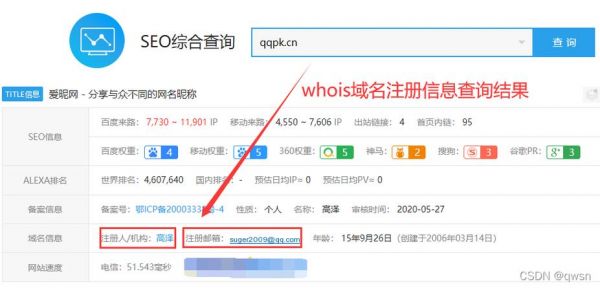 关于biz域名whois查询的信息-图2