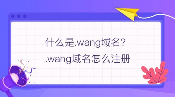 wang域名怎么样（wang域名有没有价值）-图1