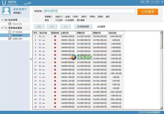 包含域名批量查询网站的词条-图1