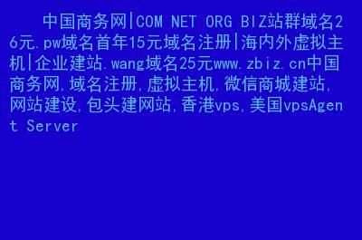 中国使用美国域名（国内域名国外可以访问码）-图1