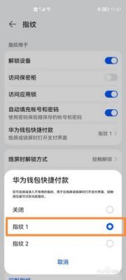 华为怎样设置指纹支付（华为如何设置指纹支付）-图3