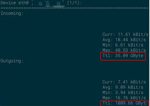 linux怎么看流量（linux查看网络实时流量）-图3