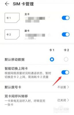 华为双卡双代（华为双卡怎么设置用哪个卡的流量）-图2