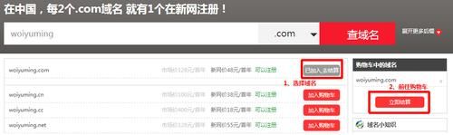 如何申请域名做网站的简单介绍-图2
