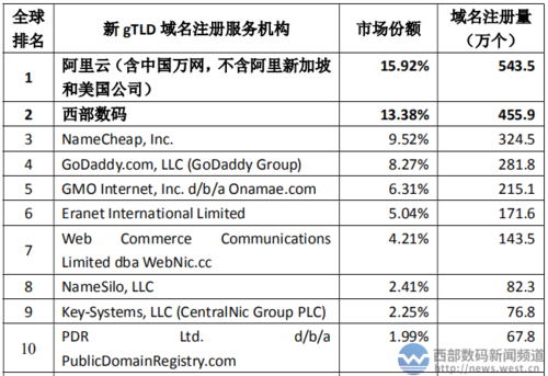 最大的域名注册商（全球最大的域名商）-图1