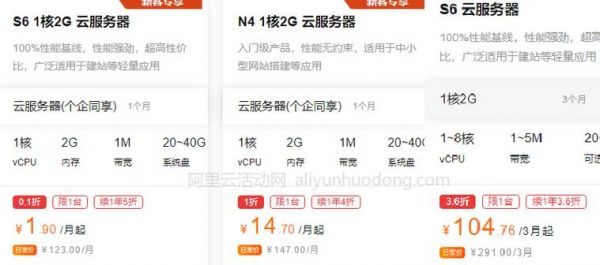 阿里云服务器2核4gb（阿里云服务器2核4g什么意思）-图2