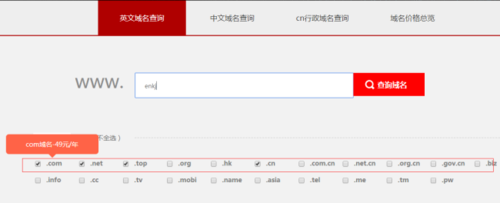 查看域名是否被注册（域名查询是否被注册）-图2