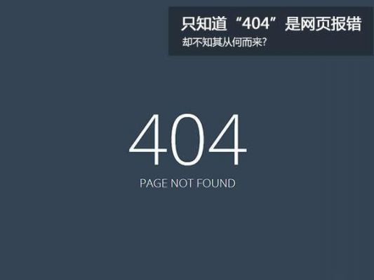 关于404界面代码怎么换的信息-图1