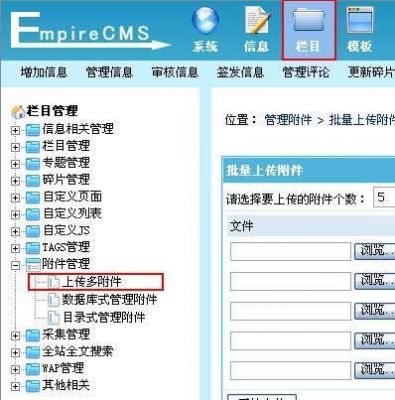 帝国cms上传附件在哪里的简单介绍-图1