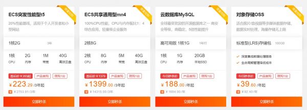 阿里云服务器价格（阿里云服务器价格配置）-图2