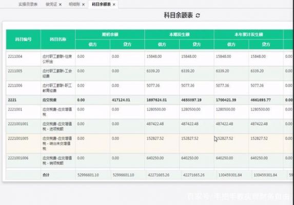 税务科目余额表在哪里找（税务科目余额表在哪里找出来）-图1