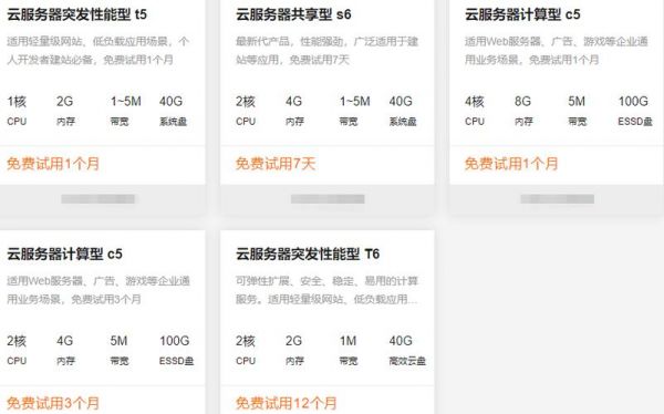 免费试用云服务器ecs（申请免费云服务器）-图3