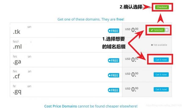 免费域名申请free（免费域名申请的方法）-图2