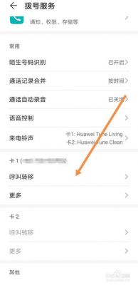 华为呼叫转移设置（华为呼叫转移设置不了）-图2