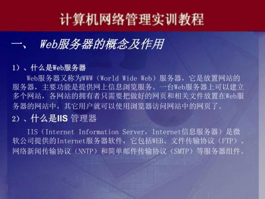 web的服务器配置（web服务器配置实训心得体会）-图1