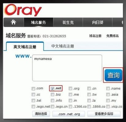 oray免费域名注册（org域名怎么注册）-图1