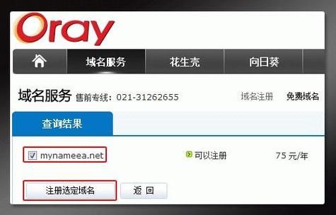 oray免费域名注册（org域名怎么注册）-图2