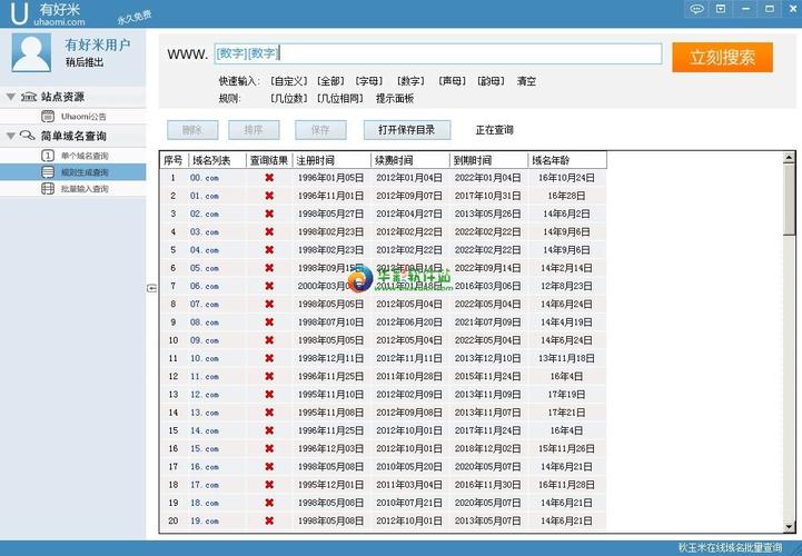 包含在线域名批量查询的词条-图1