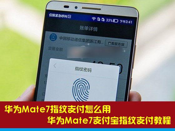 华为支持指纹支付吗（华为有指纹支付功能吗）-图1