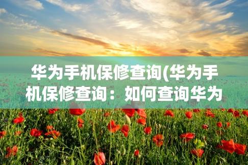 华为保修期（华为保修期及权益查询官网）-图3