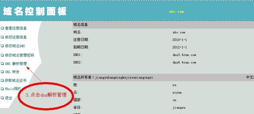域名解析面板（域名解析@什么意思）-图1