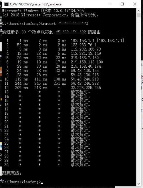 服务器路由跟踪（路由跟踪命令tracert）-图1