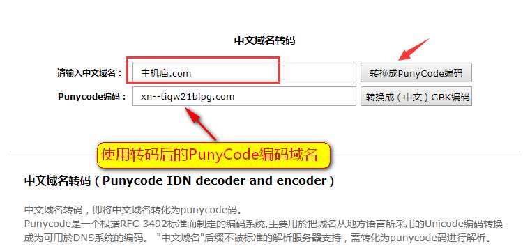 中文域名的转码（中文域名转码工具）-图1