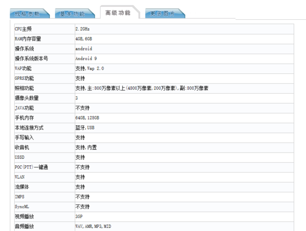 华为畅享5s参数（华为畅享5s参数配置表）-图3