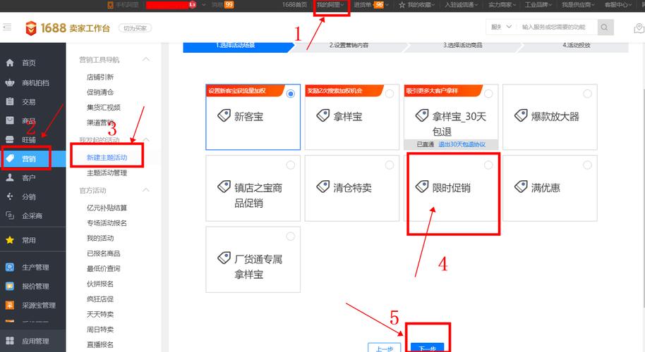 阿里国内站怎么促销（阿里巴巴国内站1688卖家销售流程）-图1