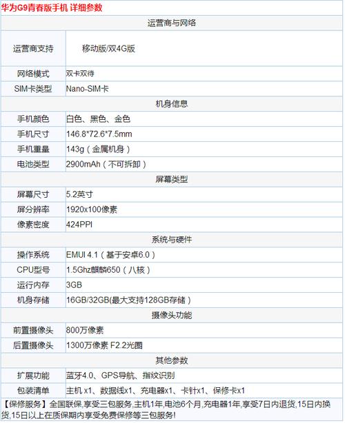 华为j9（华为g9参数）-图1